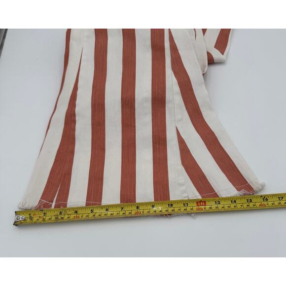 SZ L Wisteria Lane Striped Flare Jeans - Picture 6 of 7